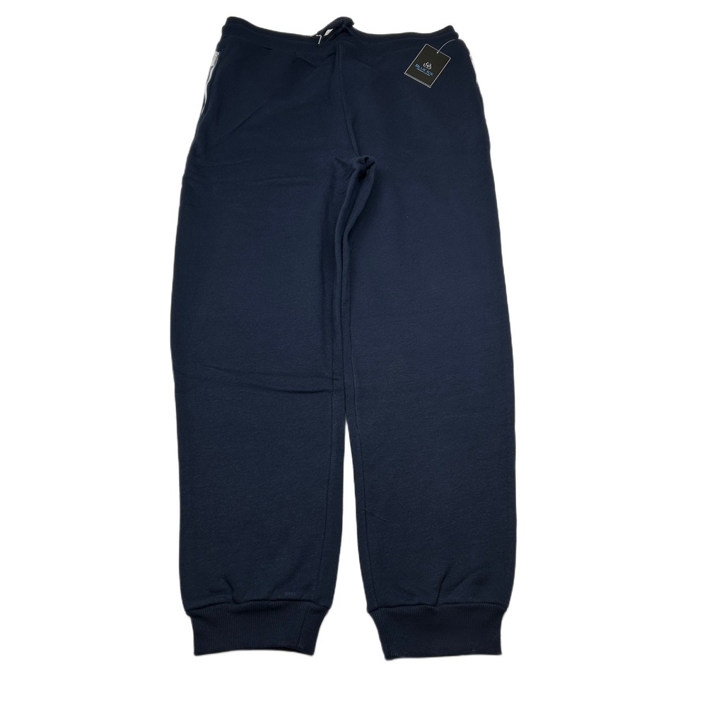 Blue Ice Joggers Sweatpants Mens‎ XL Navy Blue Zipper Pockets NEW